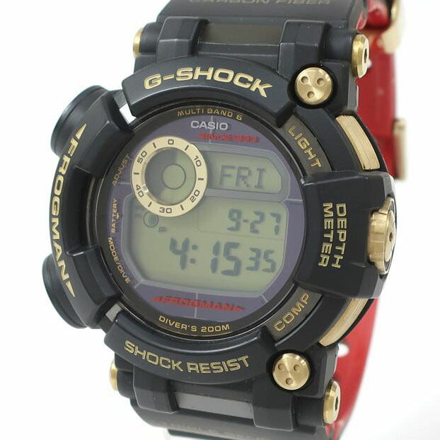 CASIO カシオ/G－SHOCK　FROGMAN　35周年記念／ゴールドトルネード　フロッグマン/GWF-D1035B-1JR//ABランク/65