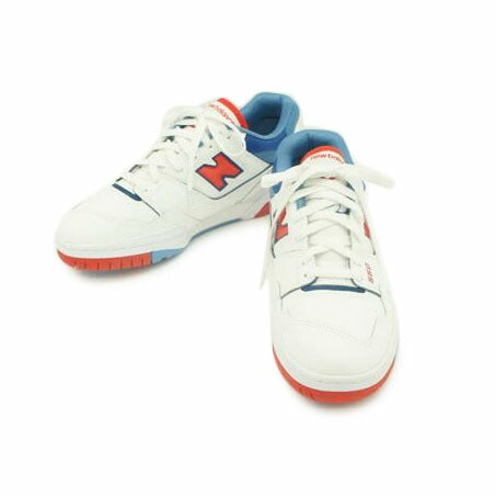 NB ニューバランス/550／ホワイト／レッド/BB550NCH//ｻｲｽﾞ:27cm/Aランク/75