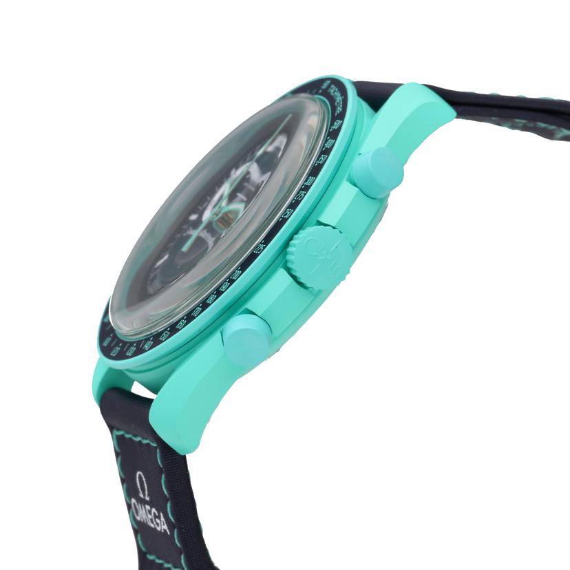 OMEGA×swatch/MISSION　ON　EARTH/S0333L103//Aランク/67