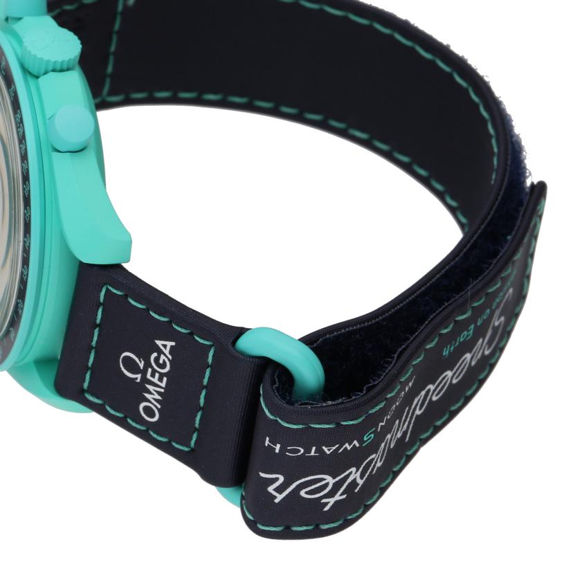 OMEGA×swatch/MISSION　ON　EARTH/S0333L103//Aランク/67