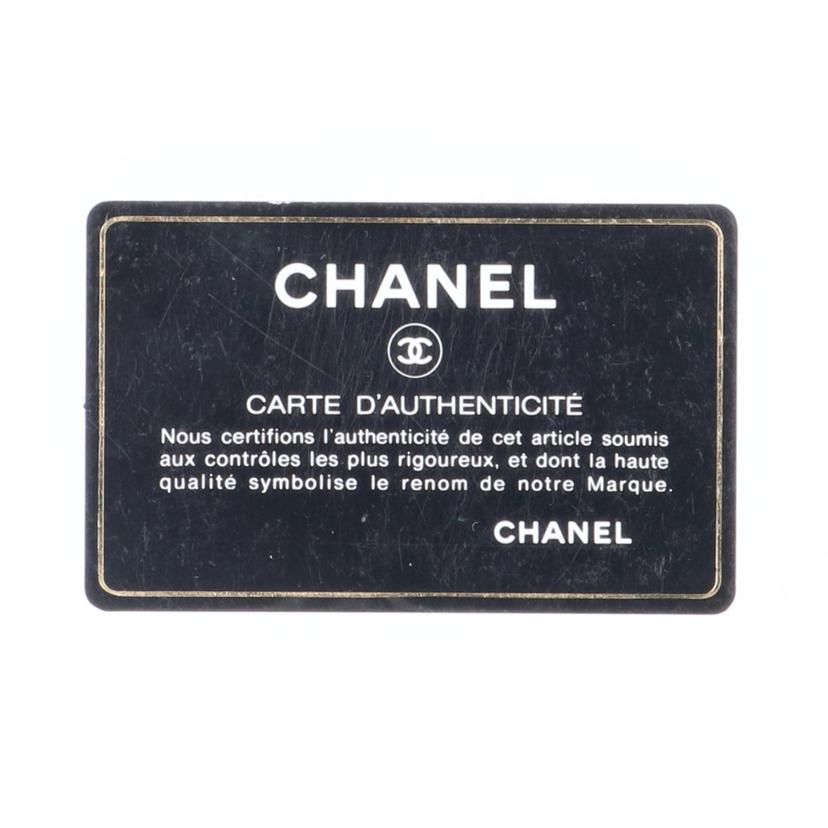 CHANEL シャネル/CHAMEL／バニティ／ラムスキン／Gカード//229*****/Bランク/75