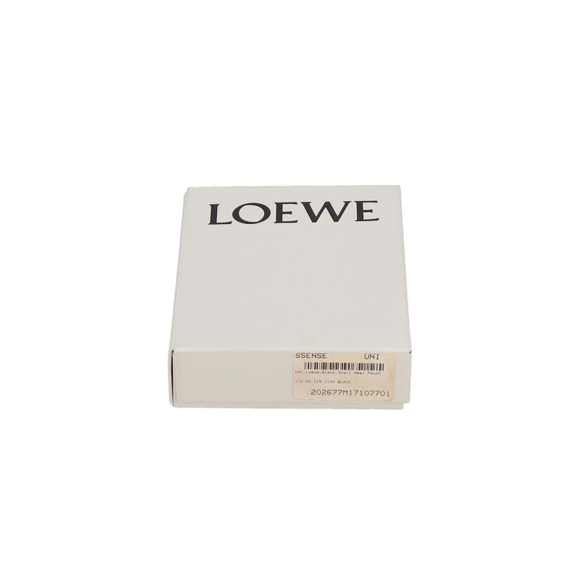 LOEWE ロエベ/レザーヒールポーチ 黒//ABランク/42
