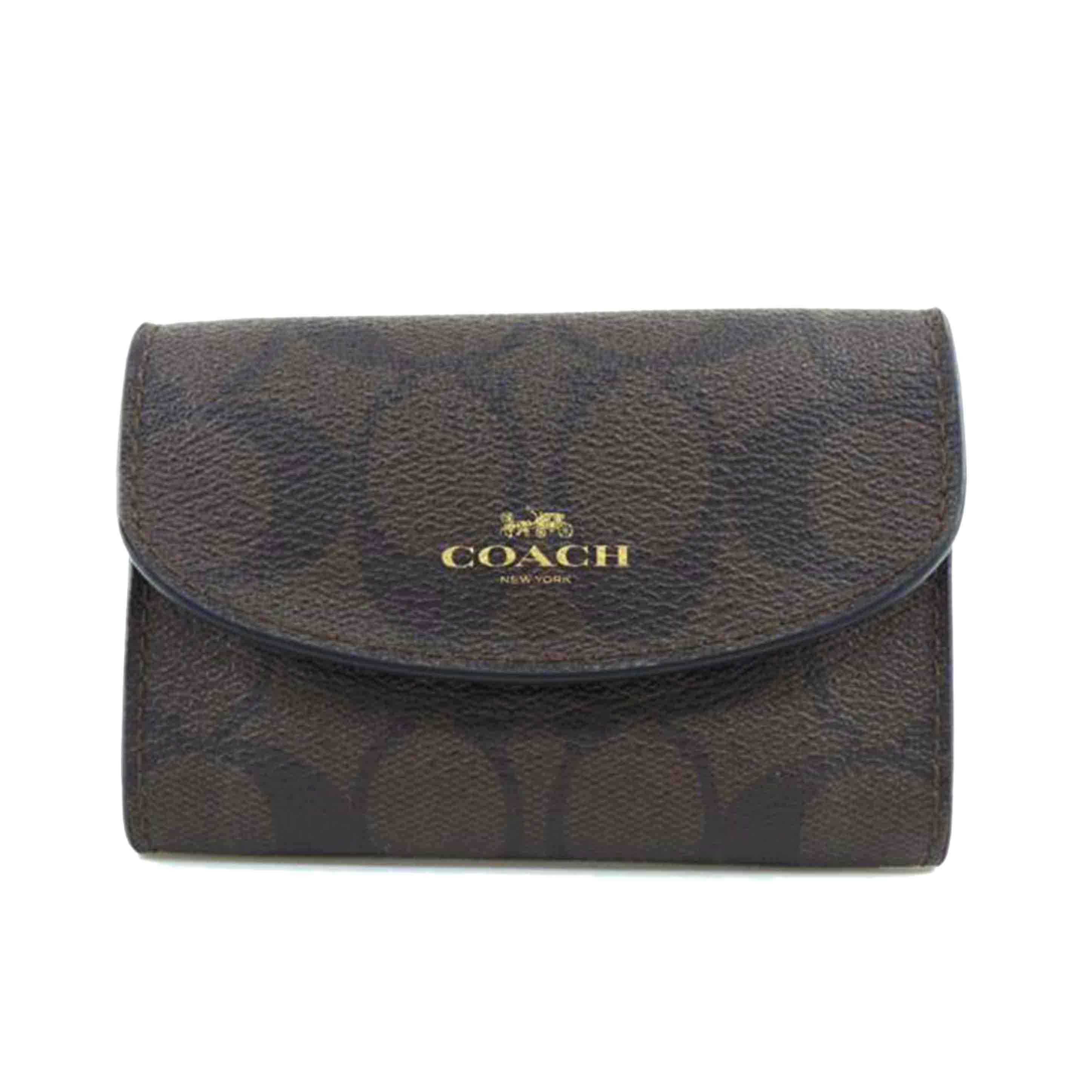 COACH コーチ/シグネチャーPVCレザー6連キーケース/F52852//C18**/Bランク/64