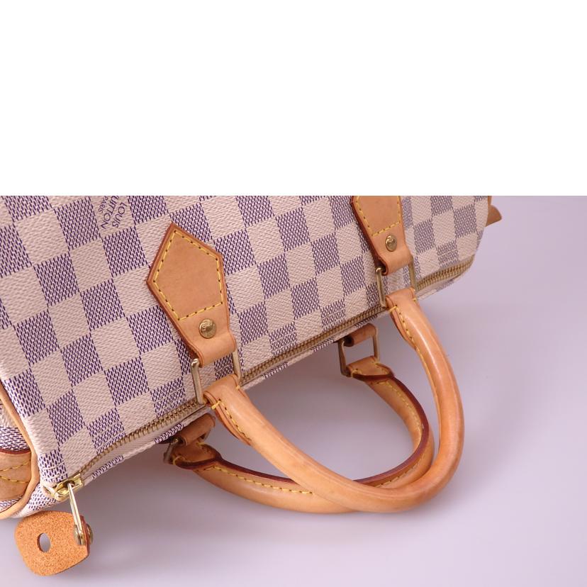 ☆ルイ・ヴィトン LOUIS VUITTON スピーディ30 アズール ルイヴィトン スピーディ30 ダミエ アズール バンドリエール