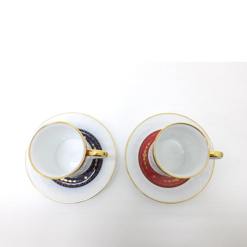 OKURA 大倉陶園/ペアカップ＆ソーサー//Aランク/88