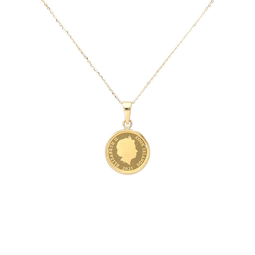 1/30oz純金コインK18ネックレス//Aランク/06