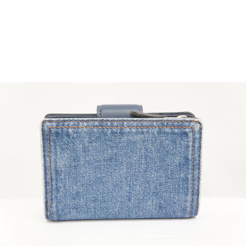 COACH コーチ/デニム2つ折り財布/CA096//M24**/Aランク/05