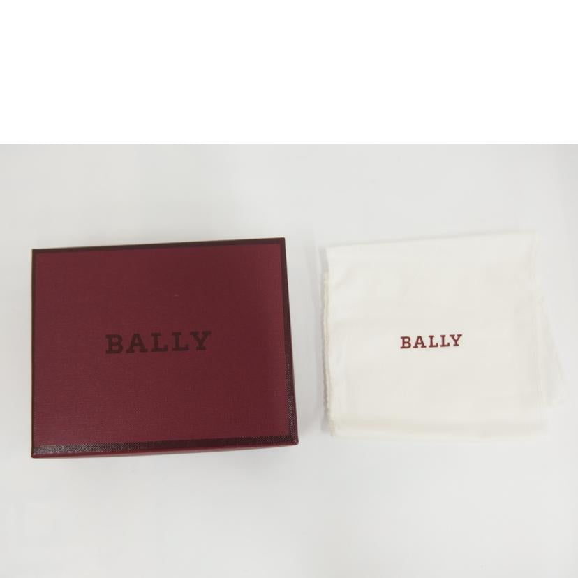 BALLY ﾊﾞﾘｰ/2つ折り財布／ブラック//Aランク/82