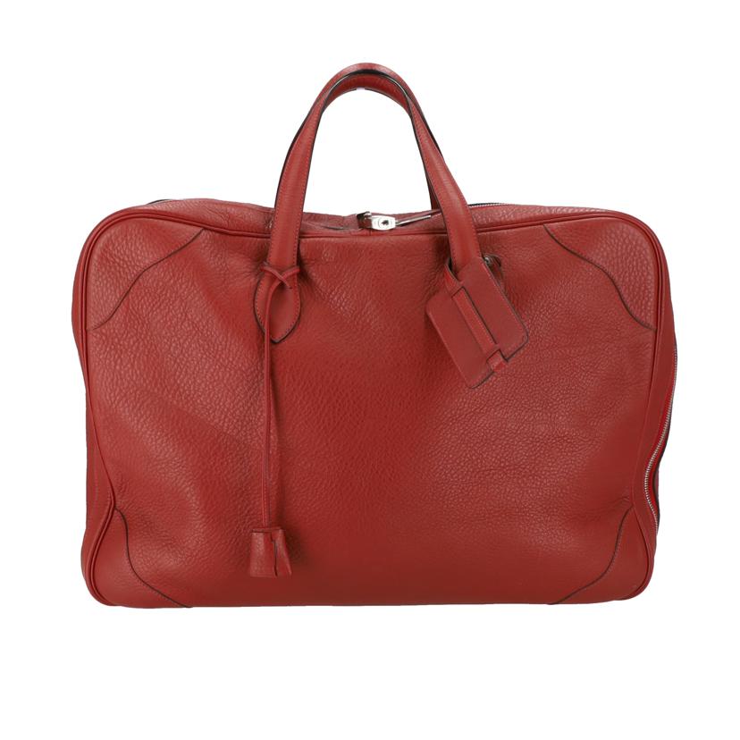 HERMES エルメス/ヴィクトリア50／トリヨンクレマンス／ルージュ／弊社見立//□D/ABランク/91