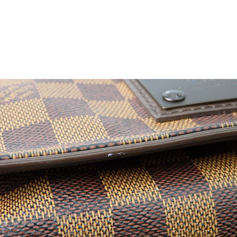 LOUIS　VUITTON ルイ・ヴィトン/ブルックリンMM　エベヌ／ダミエ/N51211//SD0***/Aランク/76