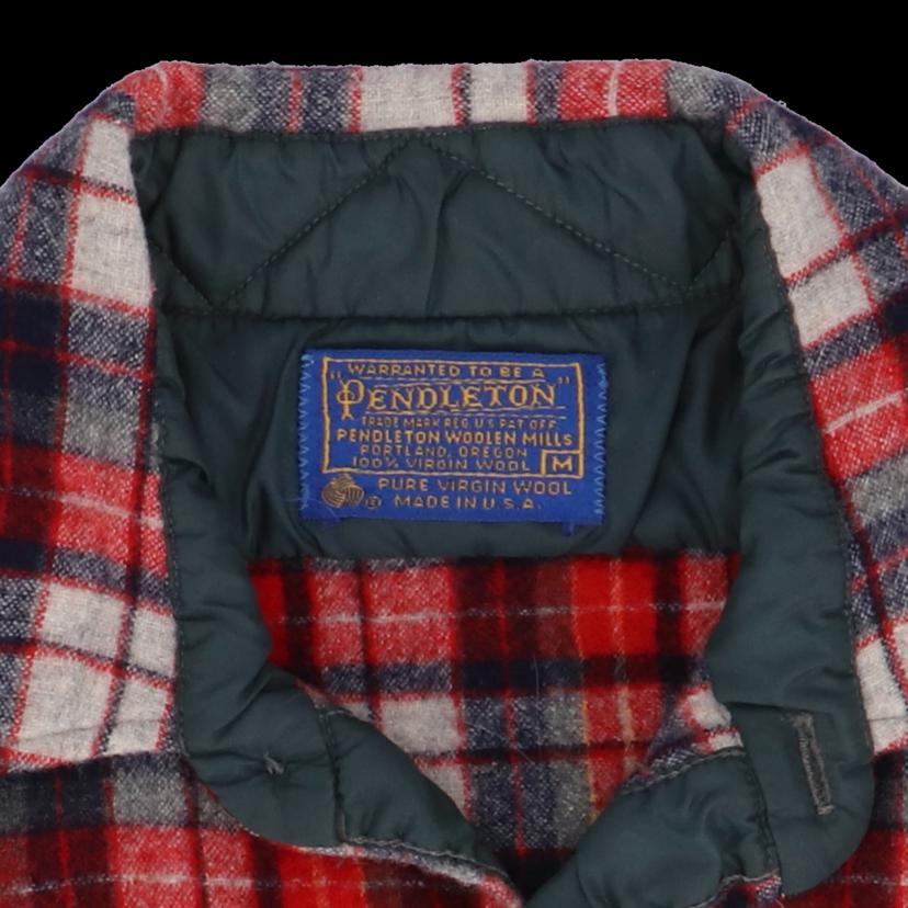 PENDLETON/70－80’S/ウールシャツ/ウールシャツ/USA製/ヴィンテージ//ABランク/82
