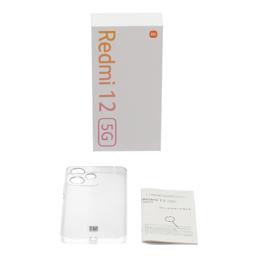 Xiomi　au シャオミ/スマートフォン／Redmi　12　5G　128GB/XIG03//33c5afc79c07/Aランク/75