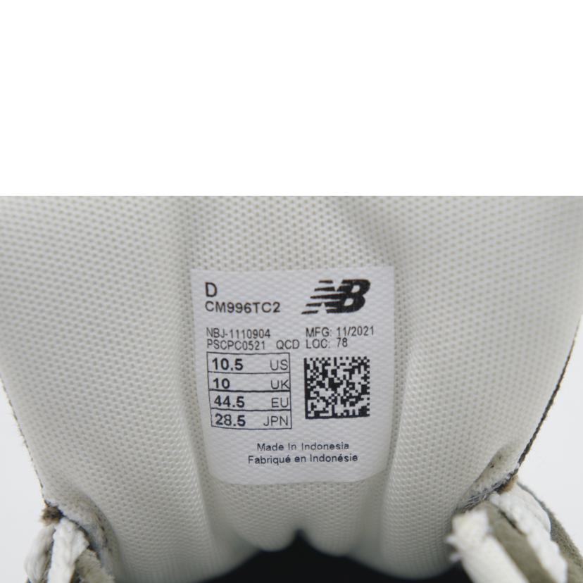 NewBalance ニューバランス/ローカットスエードスニーカー カーキ/CM996TC2//ABランク/42