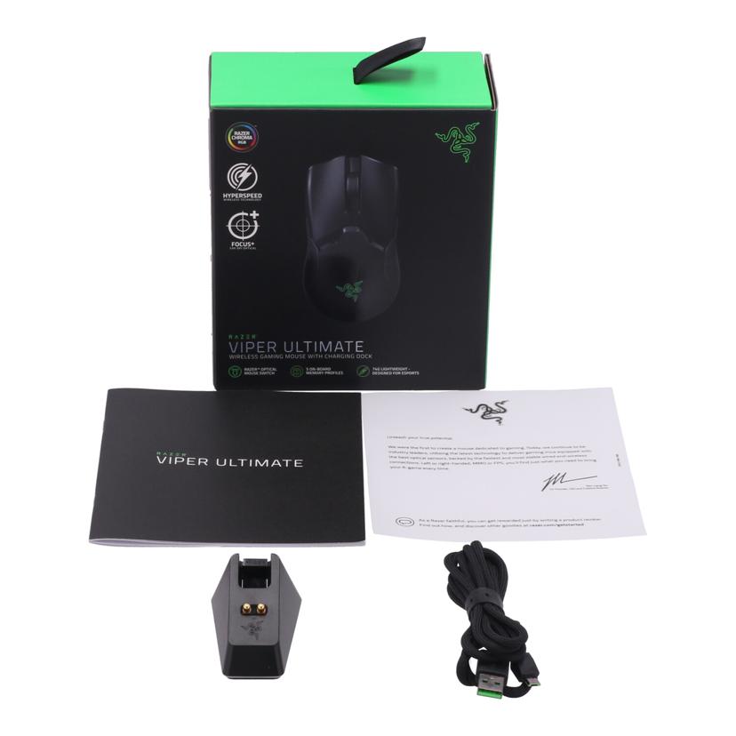 Razer レイザー　/ワイヤレスゲーミングマウス／Viper　Ultimate　/RZ01-03050100-R3A1//PM2102H12400187/ABランク/77