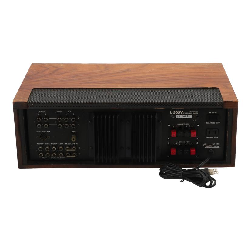 LUXMAN ラックスマン　/プリメインアンプ/L-505V//I1500015/Bランク/05
