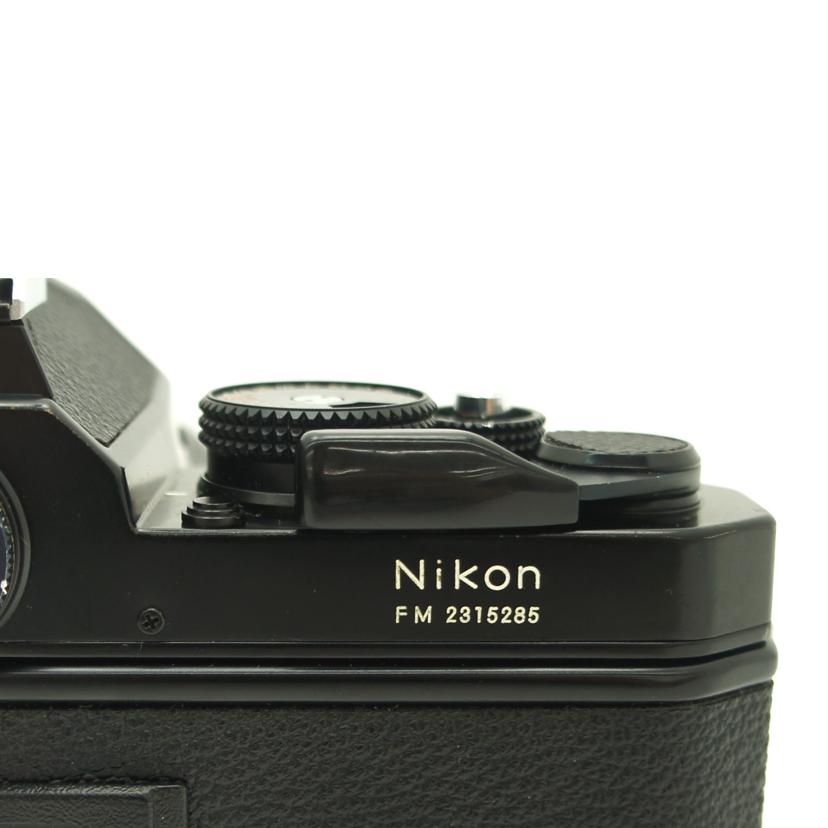 Nikon ニコン/フィルム一眼／FM　　黒　Ai　35－105/FM 黒  Ai 35-105//2315285/ABランク/75