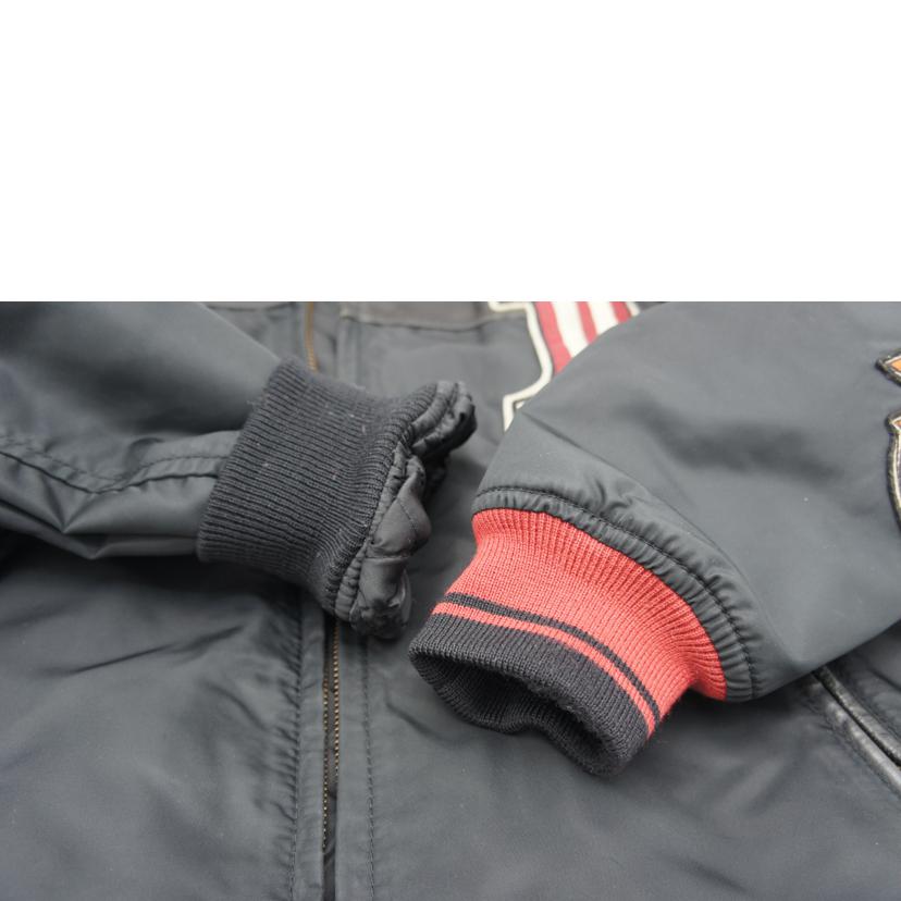 HARLEY　DAVIDSON ハーレーダビッドソン/HARLEY　DAVIDSON　90＇s　レザー　切替　ジャケット　BK//Bランク/78
