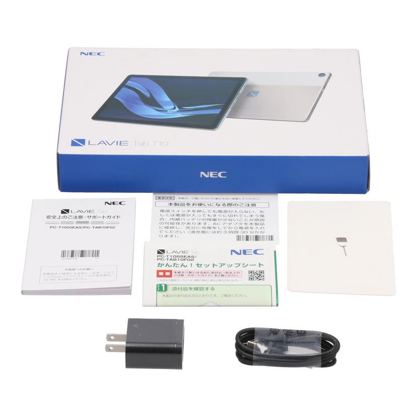 NEC 日本電気　/タブレット／LAVIE　Tab　T10/PC-T1055EAS ZABE0001JP//HA23P7PN/Aランク/62
