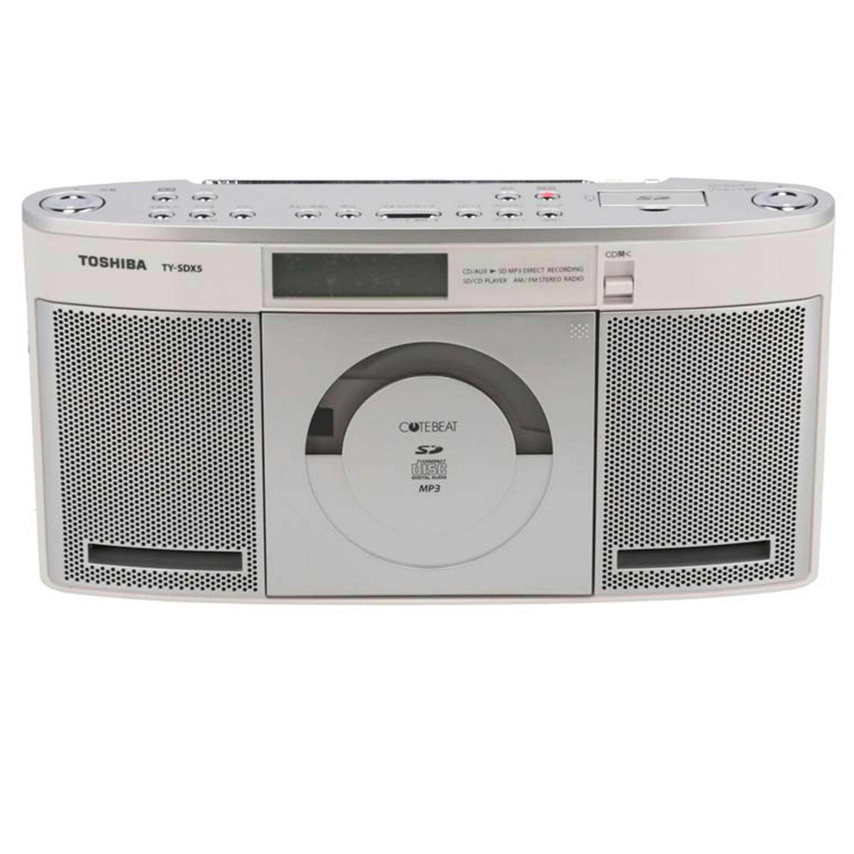 TOSHIBA 東芝　/CDラジオ/TY-SDX5S//817919S0/Bランク/81