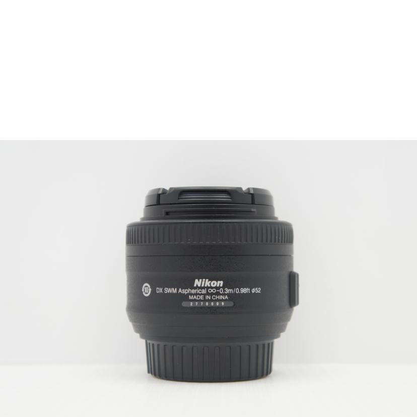 Nikon ニコン/交換レンズ／AF－S　DX　35mm　f／1．8G/AF-S DX 35mm f/1.8G//2770009/Aランク/75