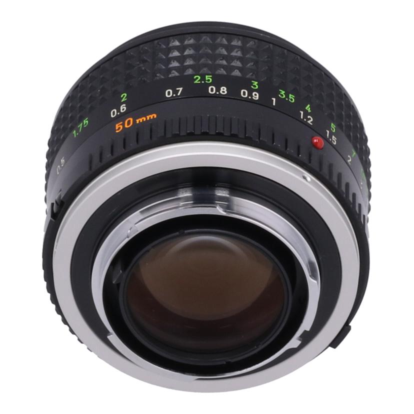MINOLTA ミノルタ/交換レンズ/MC ROKKOR-PG 50mm f1.4/3269116/Bランク/01【中古】 MINOLTA ミノルタ/家電・カメラ・AV機器｜WonderREX-ONLINE 公式通販サイト