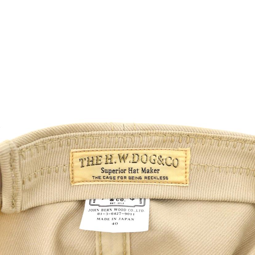 THE H.W.DOG＆CO エイチダブリュードッグアンドコー/キャップ//Aランク/75