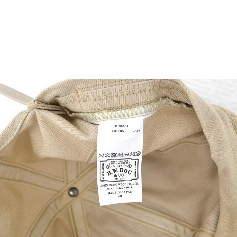 THE H.W.DOG＆CO エイチダブリュードッグアンドコー/キャップ//Aランク/75