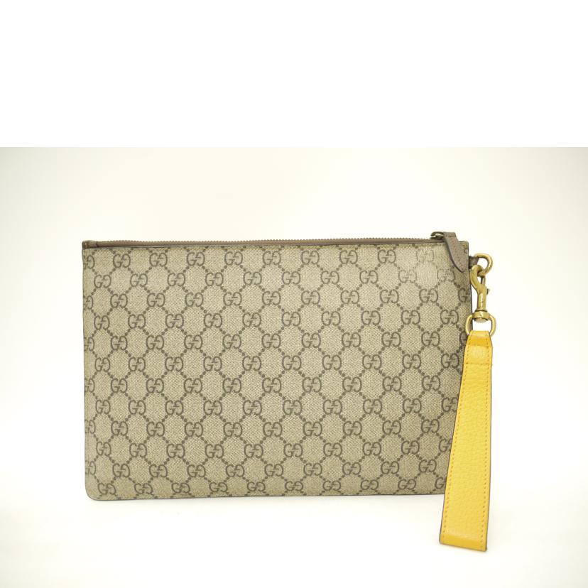 GUCCI グッチ/ネオヴィンテージGGスプリームクラッチバッグ/ブラウン/473956//170***/ABランク/69