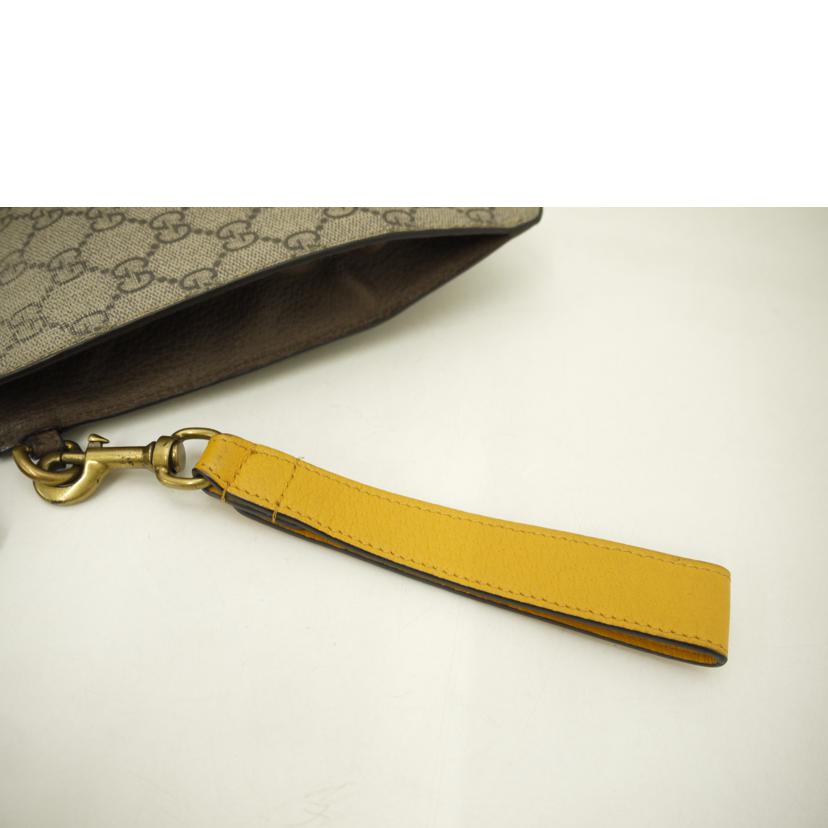 GUCCI グッチ/ネオヴィンテージGGスプリームクラッチバッグ/ブラウン/473956//170***/ABランク/69