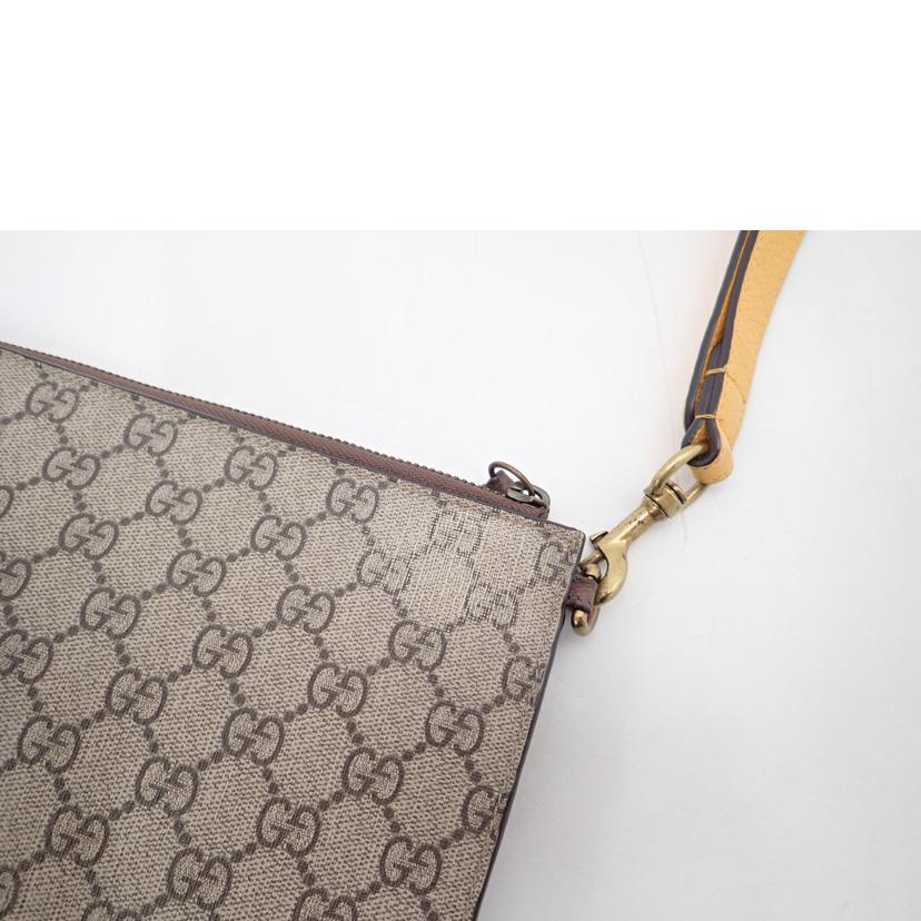GUCCI グッチ/ネオヴィンテージGGスプリームクラッチバッグ/ブラウン/473956//170***/ABランク/69