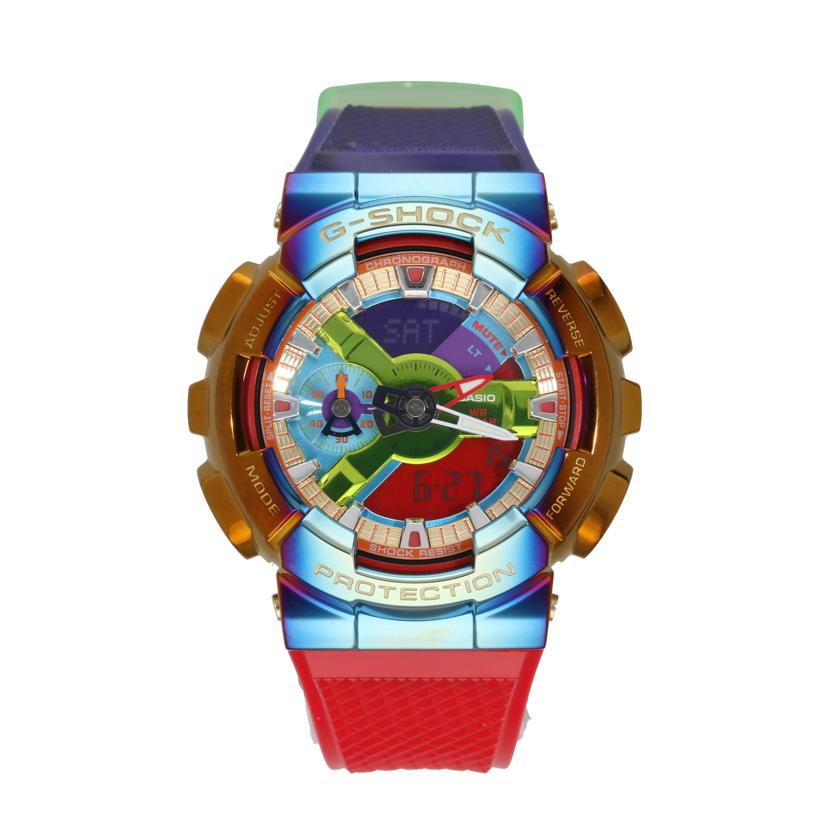 CASIO カシオ/アナデジ/メタルカバードレインボー/GM110-RB//A81***/Aランク/91