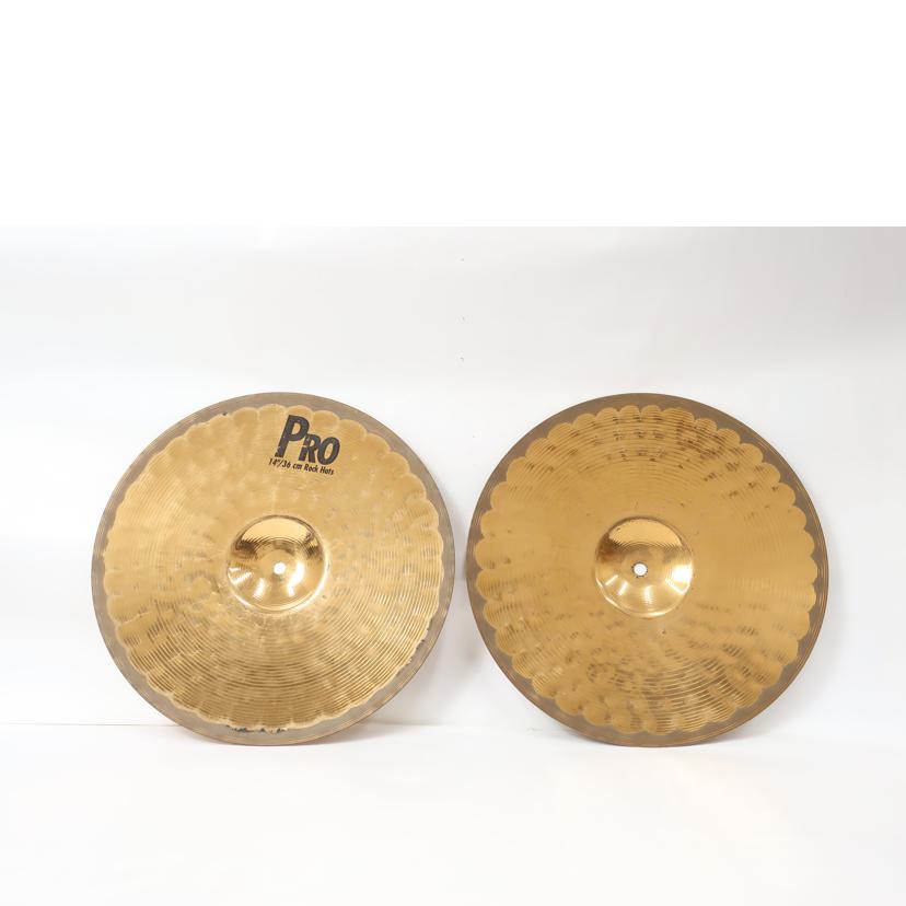 SABIAN サビアン/ハイハットシンバル　14インチ　上下セット/PRO Rock Hats 14"//Bランク/65