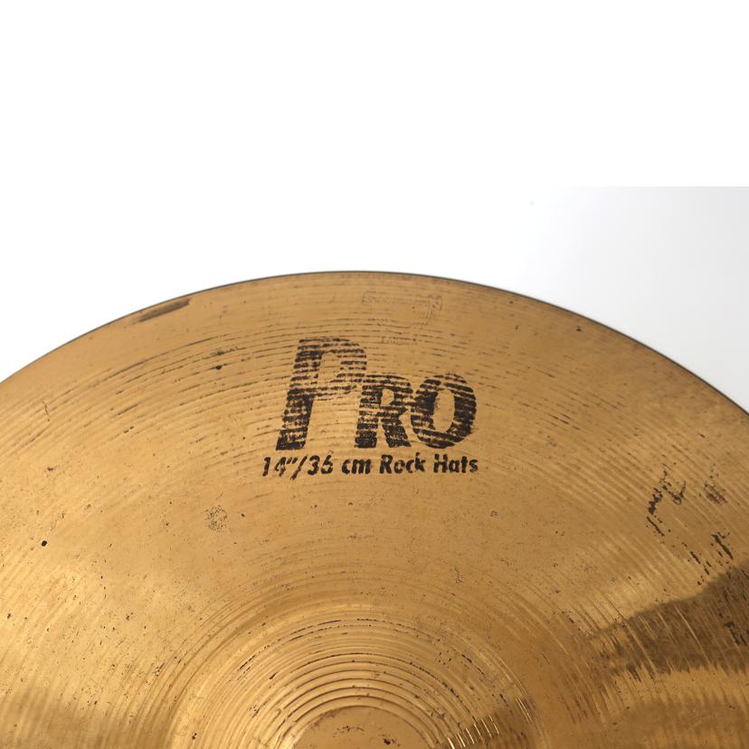 SABIAN サビアン/ハイハットシンバル　14インチ　上下セット/PRO Rock Hats 14"//Bランク/65