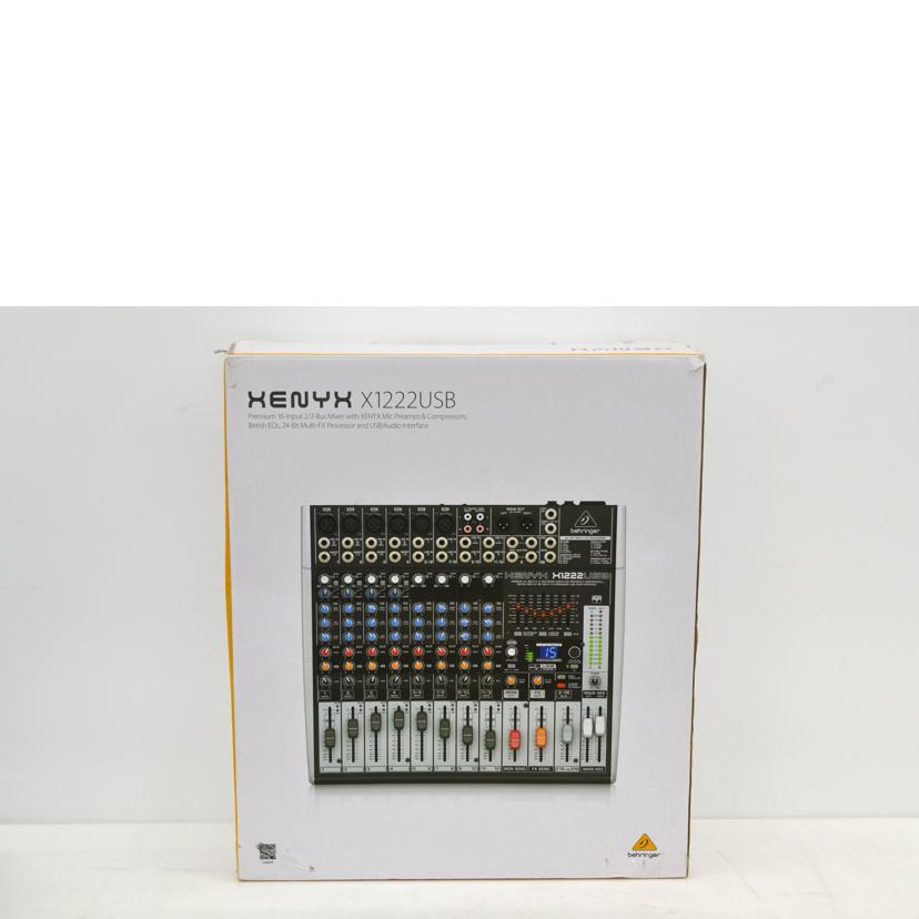 behringer/ミキサー/XENYX X1222USB//S181015669A0I/ABランク/75