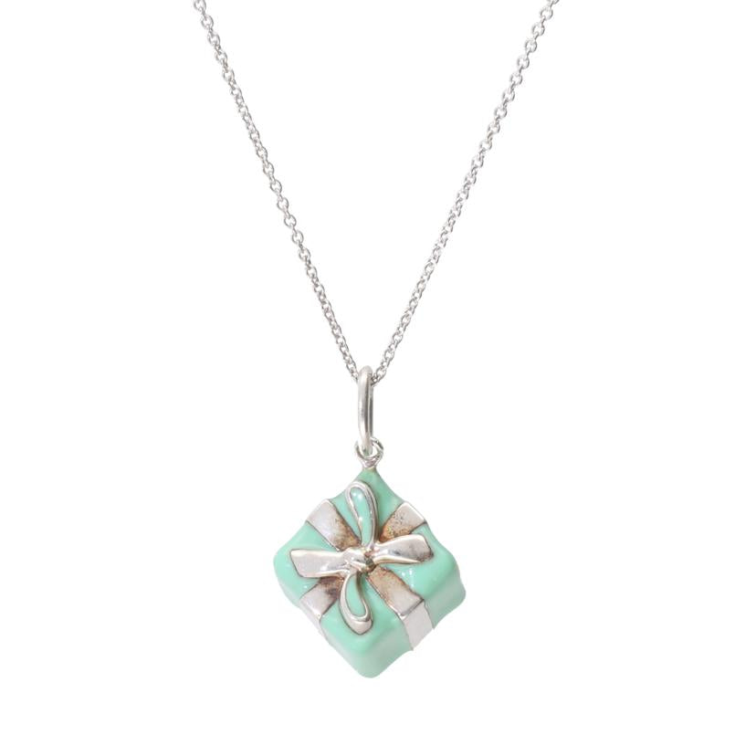 Tiffany＆Co． ティファニー/ブルーボックスネックレス//ABランク/24