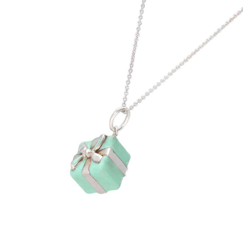 Tiffany＆Co． ティファニー/ブルーボックスネックレス//ABランク/24