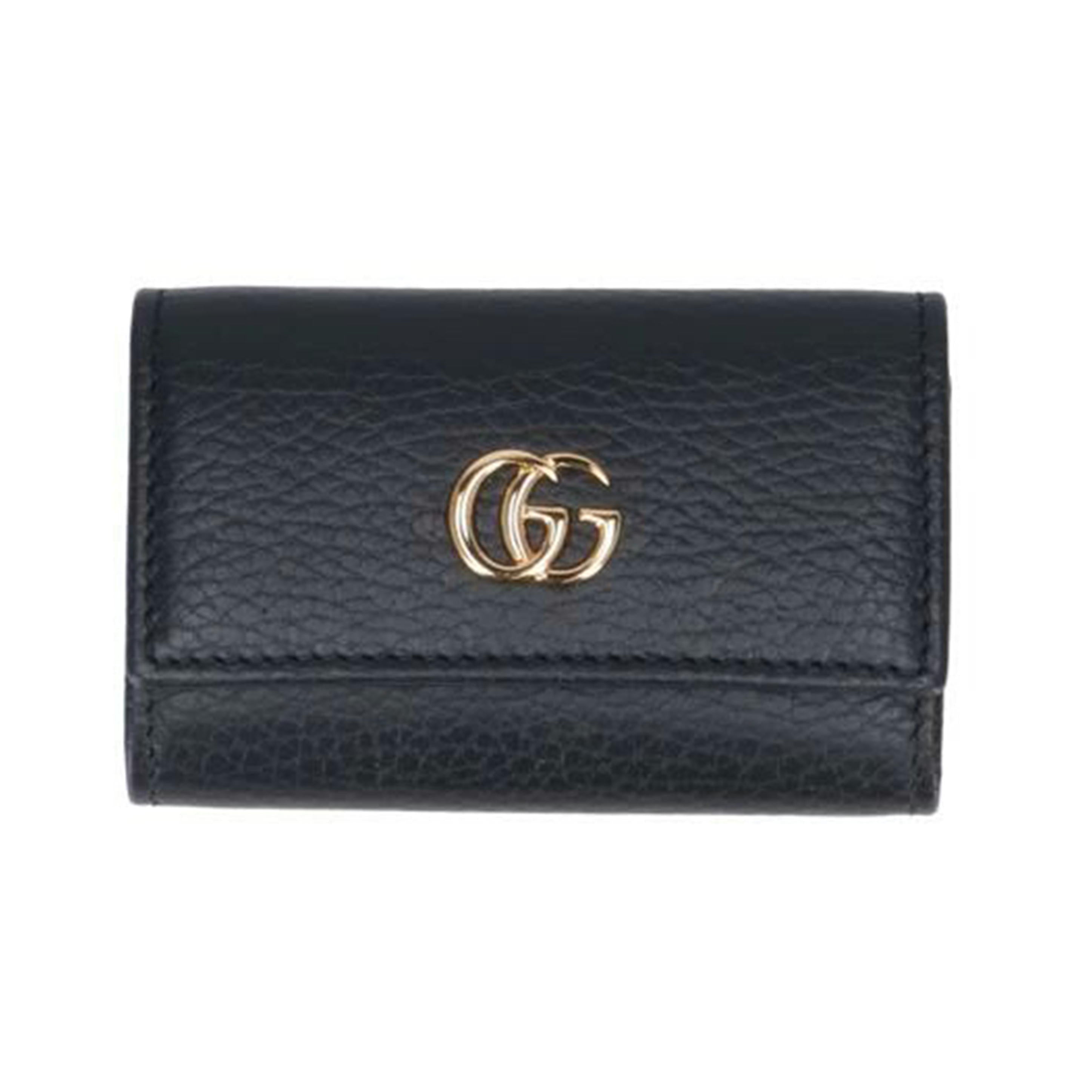 GUCCI グッチ/GGマーモントレザーキーケース/456118//095*/SAランク/37