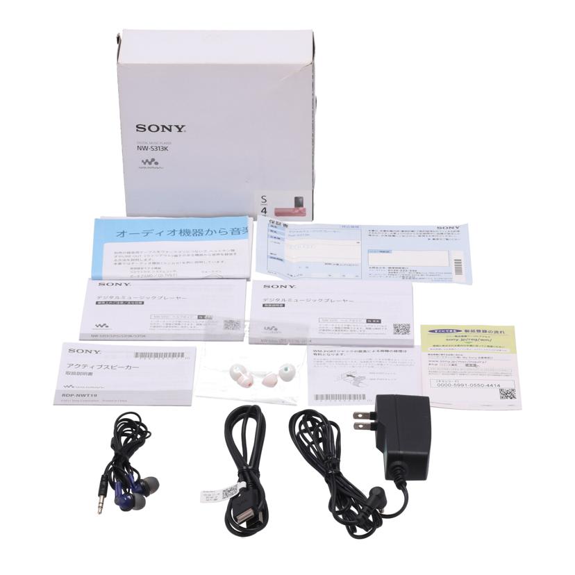 SONY　 ソニー　/ウォークマン　4GB/NW-S313K//S016041998N/Bランク/69