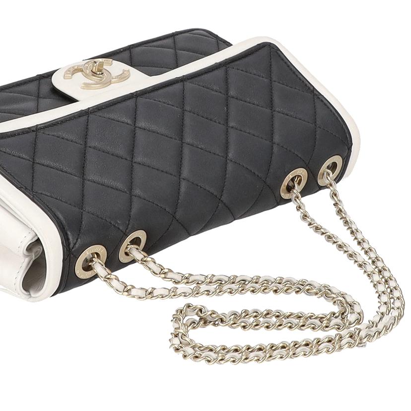 CHANEL シャネル/カーフスキンマトラッセバイカラーチェーンショルダー/A92207//204*****/Bランク/19