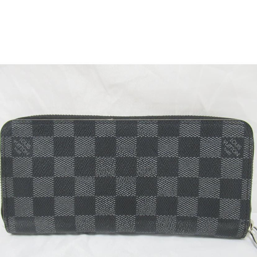 LOUIS VUITTON/ジッピーウォレット・ヴェルティカル/ダミエ・グラフィット・ストライプ/N60078//CA1***/Bランク/63