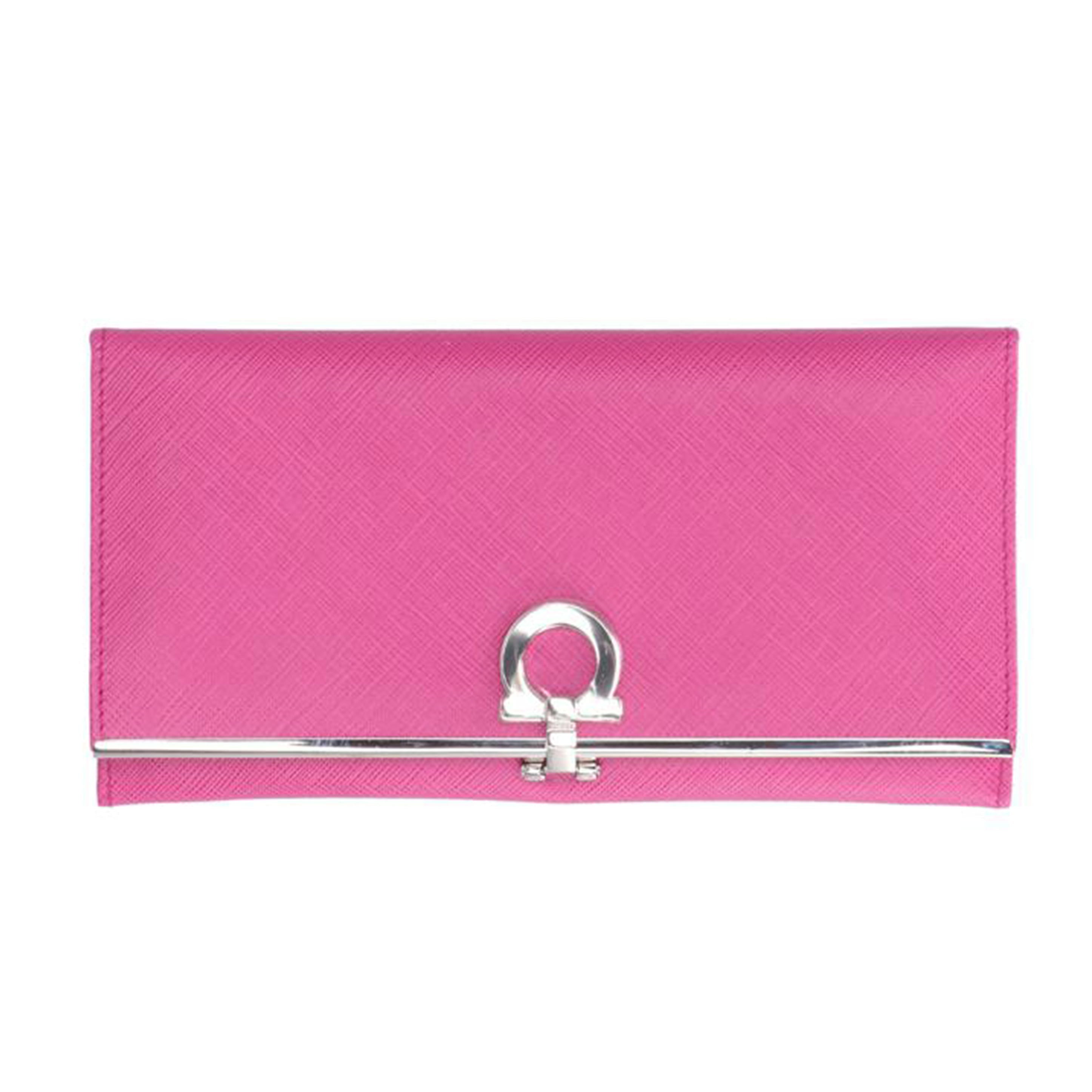 Salvatore　Ferragamo ｻﾙﾊﾞﾄｰﾚﾌｪﾗｶﾞﾓ/ガンチーニ二つ折り長財布/224633//SAランク/94