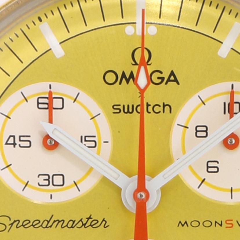 OMEGA×swatch オメガ×スウォッチ/ムーンスウォッチ／MISSION　TO　THE　SUN／クオーツ/SO33J100//SAランク/09