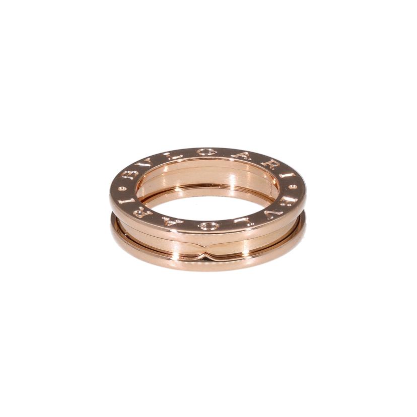 BVLGARI ﾌﾞﾙｶﾞﾘ/750B－zero1リング　＃8//ABランク/77
