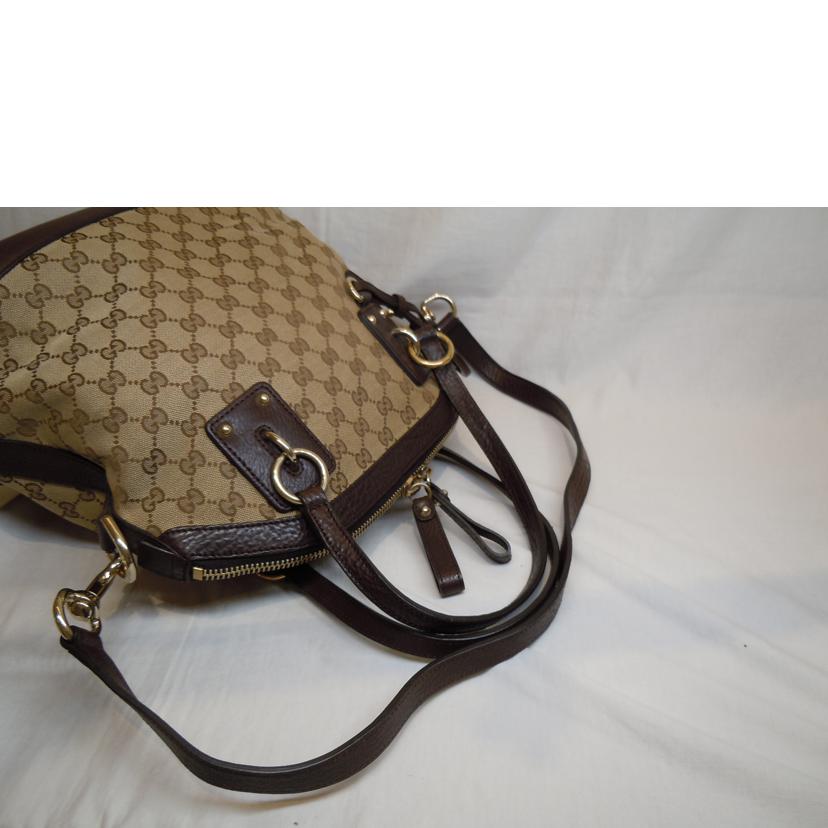 GUCCI グッチ/GG キャンバス/インターロッキングGチャーム付/247279//204***/Aランク/92