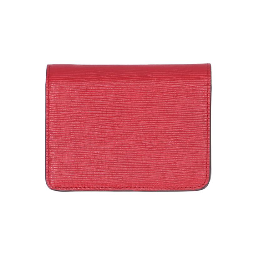BALLY BALLY/BALLYカードケース／レッド//Aランク/75