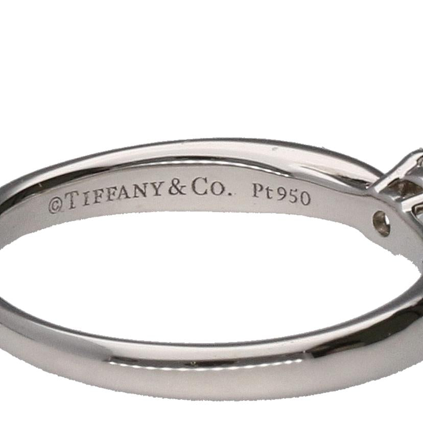 TIFFANY＆Co． ﾃｨﾌｧﾆｰ/Pt950ダイヤリング0．21ct　＃9//Aランク/77