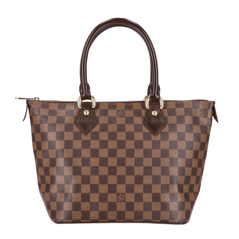 LOUIS　VUITTON ルイ・ヴィトン/LV　サレヤPM／ダミエ・エベヌ/N51183//判読不*/ABランク/19