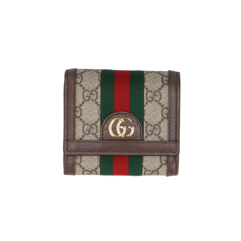 GUCCI グッチ/オフィデイアGGスプリームウォレット/598662//534***/ABランク/75