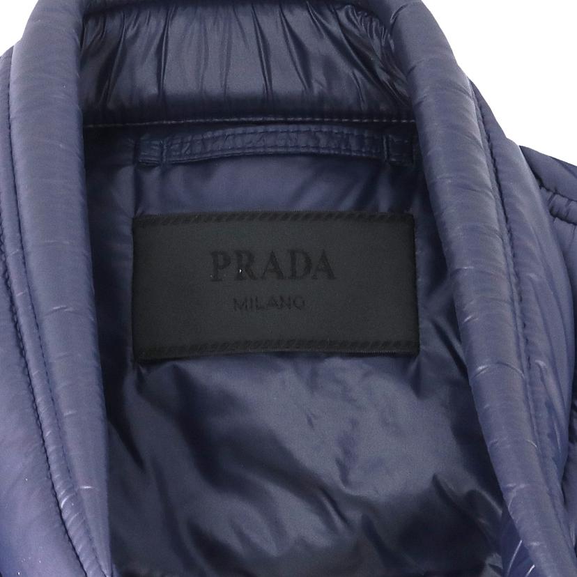 PRADA プラダ/ダウンベスト／ネイビー＃54//Aランク/78