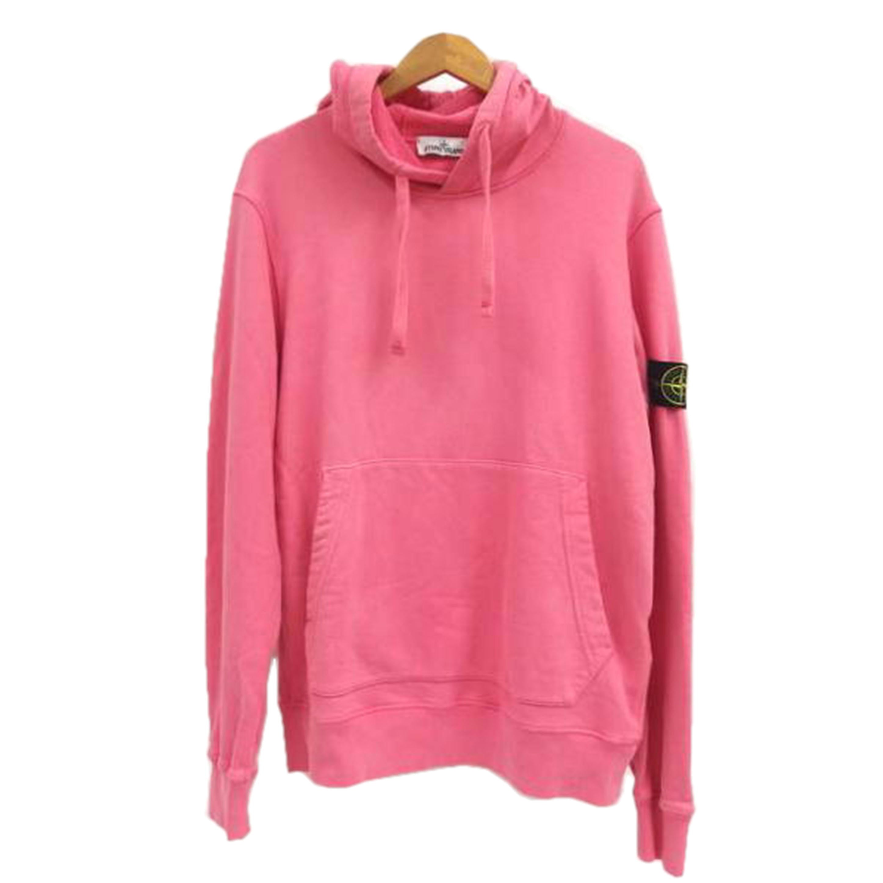 STONE　ISLAND ストーンアイランド/STONE　ISLANDパーカー／ピンク//Bランク/82